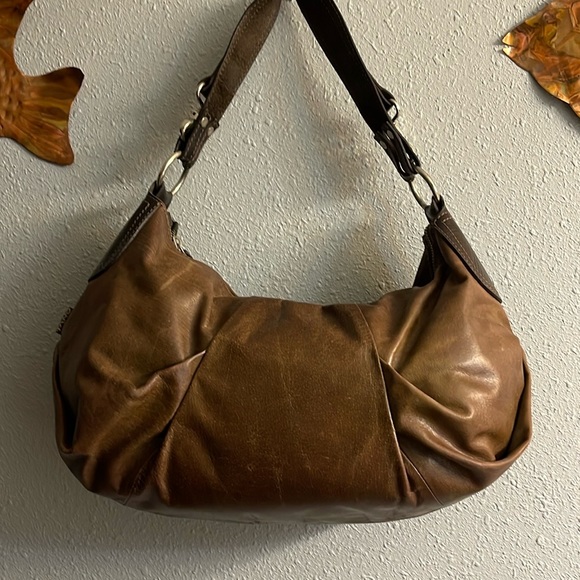 Tano Brown Leather Hobo - Picture 4 of 16